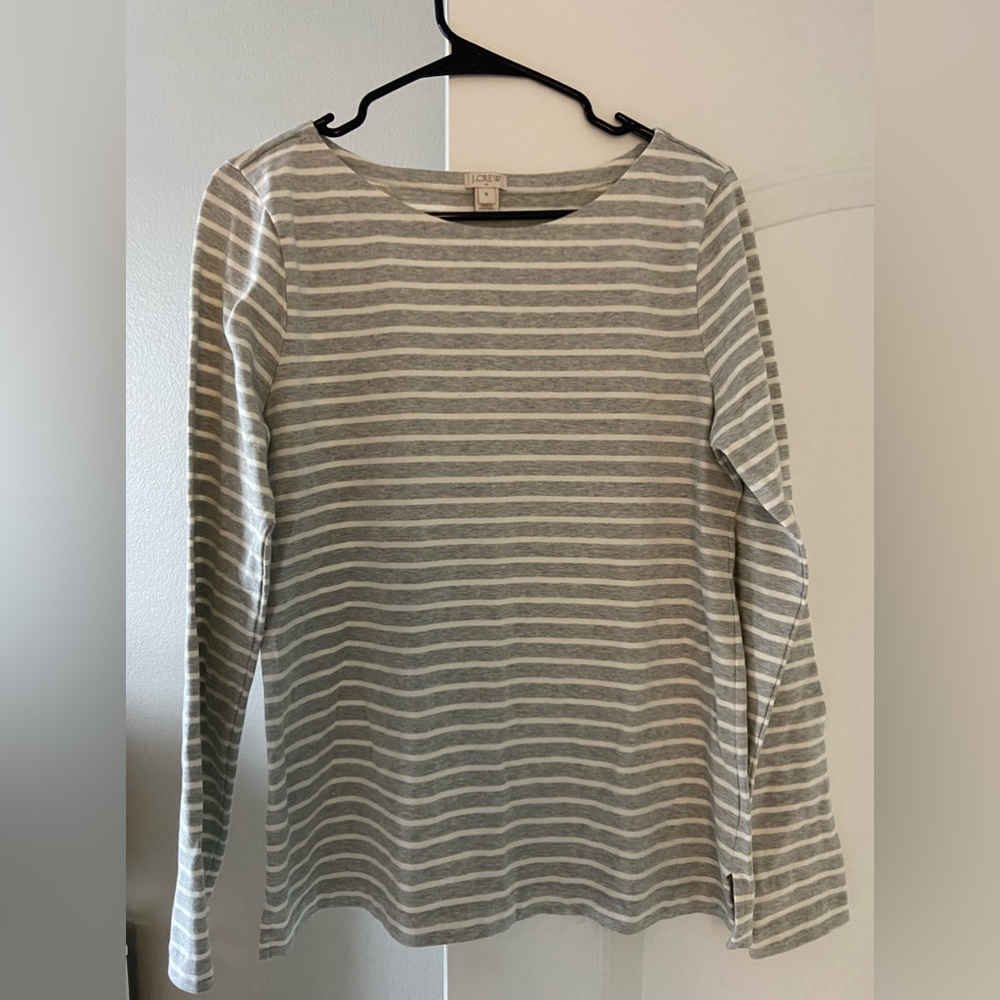 J.CREW stripped long sleeve